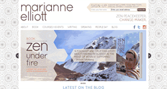 Desktop Screenshot of marianne-elliott.com